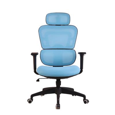 China (Size) 2022 Adjustable WHOLESALE ERGONOMIC OFFICE MESH CHAIR WITH ADJUSTABLE HEAD for sale