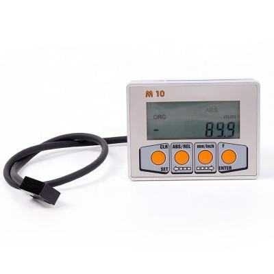 China Magnetic Displacement Gauge M10 Grid Displacement Digital Display Meter Fits Woodworking Aluminum Alloy Mechanical Cutting Feeding Frame for sale