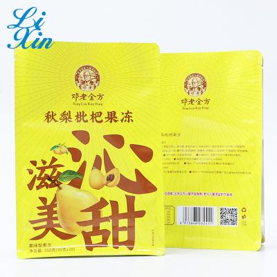 China Barrier Food Packaging Bag With Handle Food Pouch Zipper Pouch Stand Up Pouch Self Heating Bag For Food for sale