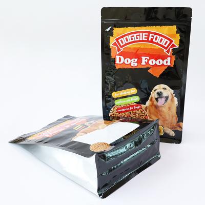 China Barrier Food Delivery Bag Zipper Pouch Dog Food Bag Food Zippered Bag for sale