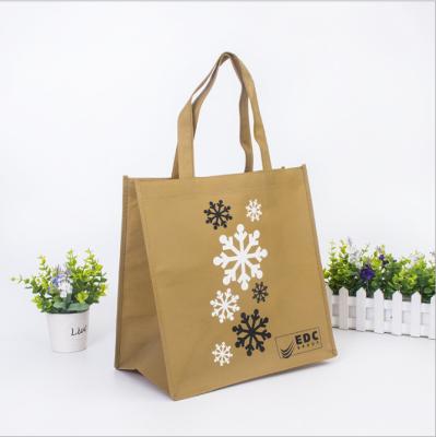 China 100% eco-friendly / lightweight / cheap custom non woven with your own logo, non woven fabric bag pp shopping bag with handle for sale