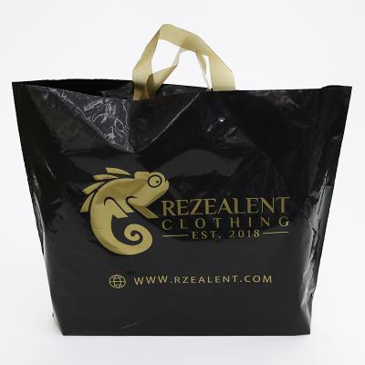 China Recyclable Custom Logo Printed Packing Plastic Bags Making For Clothing Shopping Bags for sale