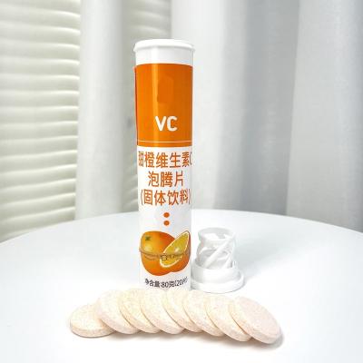 China Dietary Supplement Health Multivitamin Private Label Vitamin C Effervescent Tablet OEM for sale