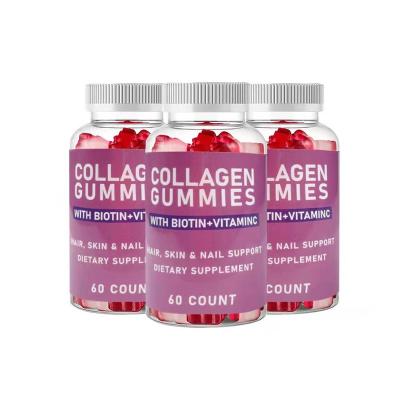 China Natural Flavor Daily Organic Biotin Gummies Vitamin D Gummies Collagen Gummies For Women for sale