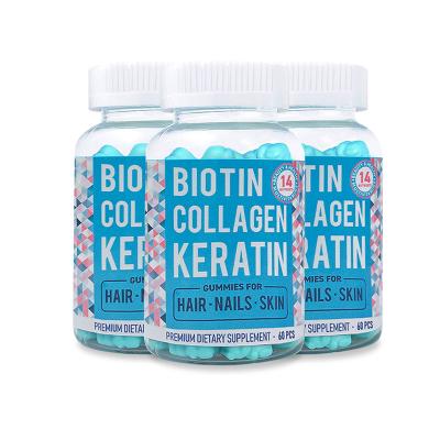 China Supplements Bear Health Care and Vegan Food Private Label Vitamin Biotin Collagen Gummies for sale