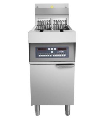 China Restaurant Commercial Vertical Two-Cylinder Electric Deep Fryer for sale