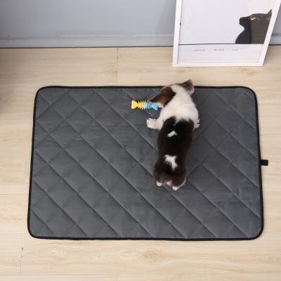 China Waterproof Dog Mat Bite-Resistant Travel Oxford Pet Car Seat Cover Non-Slip Dog Car Cover Dog Car Cover for sale