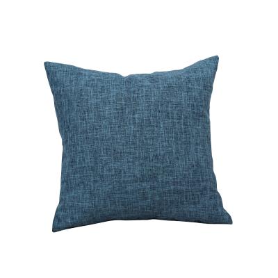 China Solid Color Single Linen Decorative Cushion Cover 45*45cm for sale