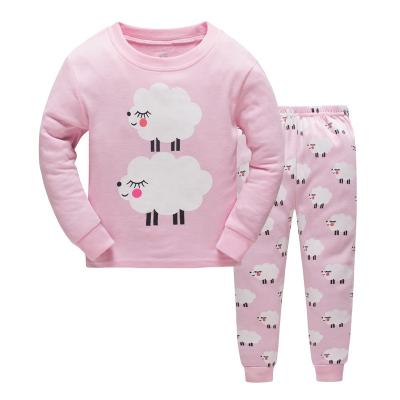 China Breathable Spring Autumn Captain Enssy Children's Long Sleeve Children's Clothing Pajamas Pajamas Set for sale