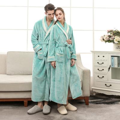 China Factory Manufacturer Breathable Custom Soft Plus Size Robe Gowns High Quality Designer Sleepwear Mens Womens Woman Bathrobe Long Robe For Hotel for sale