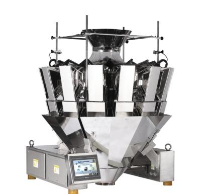 China 10 Head Bean Scale Multihead Weigher Nut Weighing Machine SK-MH14L5.0 for sale