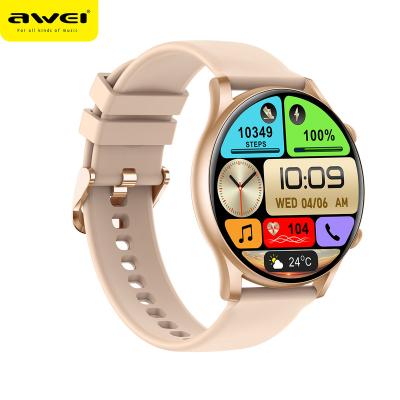 China Touch Screen Awei Waterproof Ip67 Cheap Amoled Smartwatch 1.43 