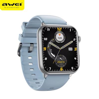 China Touch Screen Awei Smart Watch For Men Women 1.95 Inch Bt Waterproof Ip67 H26 China 260Mah New Products 2023 Blood Pressure Fitness Smartwatch for sale