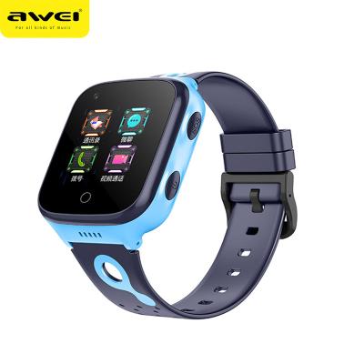 China 3G Awei H14 Kids Smart Watch 4G Sim Card Video Call Wifi Lbs 1000Mah 4G GPS Tracker 2023 Ip67 Waterproof Reloj Smart Watch For Kids for sale