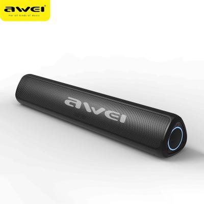 China Play Video Awei Intelligent Audio Blue Tooth 5.0 Speaker Y333 1800Mah Noise-Cancelling Hd Microphone Trends 2023 Tws Wireless Speakers for sale