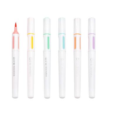 China Soft pen head office supplies painting graffiti art pen color pen pen pen students fluorescent pen wholesale X081452 for sale