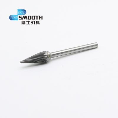 China Different Metal Materials Tungsten Carbide Grinding Rotary Bur Customized Shape for sale