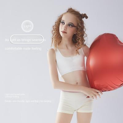 China New Comfy and Skin-Friendly Bra Antibacterial Modal Soft Lingerie for Girls Comfortable Breathable Teen Bras for sale