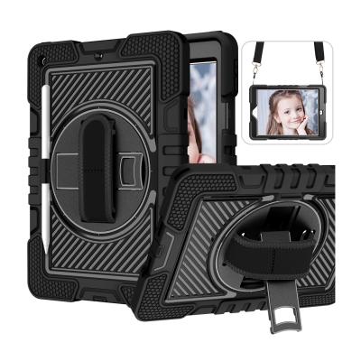 China 360 Swivel Kickstand Drop Cover Device Rugged Shockproof Shockproof Case Cover For Ipad 9.7 for sale