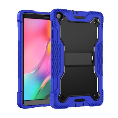 China Wholesale Low Cost Shockproof Rugged 3 in 1 Full Cover Protective Kickstand Rugged Tablet Case for Samsung Tab A 10.1 2021 T515 Tablet Cover for sale