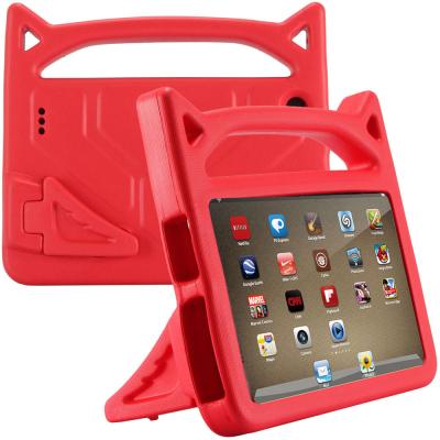 China Cute Rugged EVA Foam Handle Foldable Kickstand Kids Cute Tablet Cases For iPad 10.2 10.5 Case Air3 Eva Housing for sale