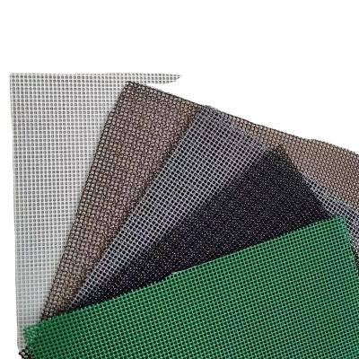 China H weave twill double twill plain weave Stainless Steel Security Window And Door Screen Mesh Woven Wire Mesh Powder Coating Safety Net for sale