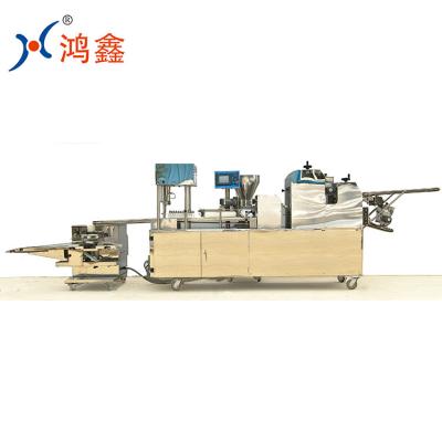 China Full Automatic High Efficiency Snacks Naan Shawarma Bread Making Machine for sale