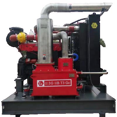 China Atex Certification 150KW Air Cooled Explosion Proof Diesel Engine For Oilfield Hydraulic Start All Mechanical for sale