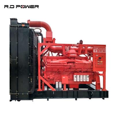 China KTA50 1200kw Air Cooled Explosion Proof Diesel Engine For Boosting Oil Pipeline In Africa for sale