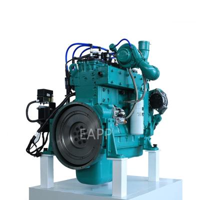 China Construction of machinery water cooled natural gas engine with radiator and intercooler for generator set and water pump for sale