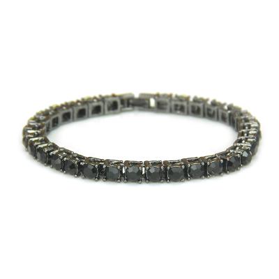 China No Fade Women's Jewelry Stainless Steel Bangle Zircon Tennis Bracelet for sale