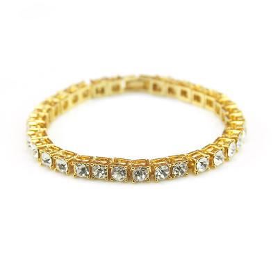 China No Fade Bracelet Jewelry For Women Gold Plated Bracelet Zircons for sale