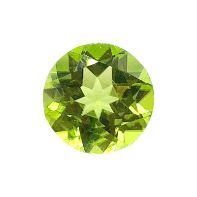 China None popular high quality new product turned cut raw gemstones in common natural peridot stone for sale