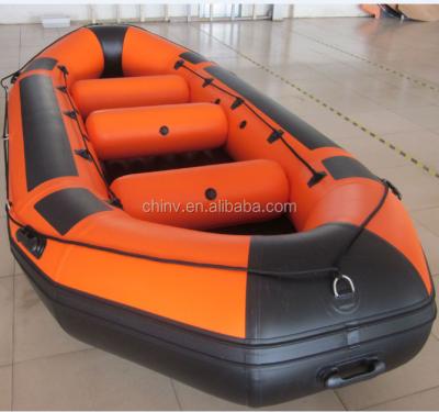 China Fishing Inflatable Drift Boat and PVC Boat as Rowing Boat for sale