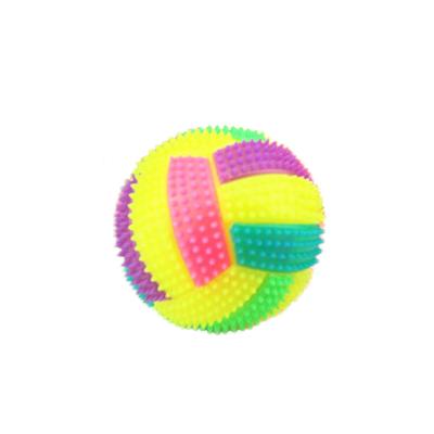 China Bounce Novelty Wholesale Toys Outdoor Sports Volleyball Toy LED High Bouncing Ball for sale