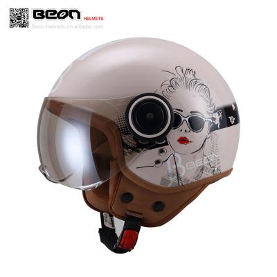 China ABS Customize Sport Open Face Half Face Motorcycle Helmet Wholesale for sale