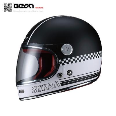 China Carbon Fiber BEON B-510 RETRO FULL FACE HELMETS,RETRO FULL FACE HELMETS Motorcycle DOT,China Factory Wholesale Motorcycle Helmets for sale