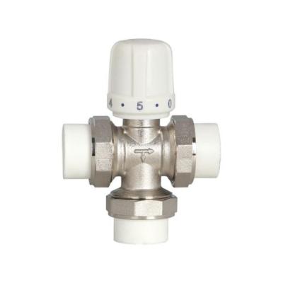 China General 3 Way PPR Brass Radiator Valve 3/4