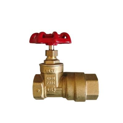 China General Control DN20 Brass Gate Valve For Water Meter 3/4