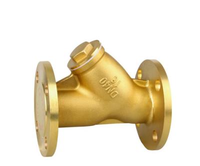 China DN32-DN50 General Brass Flange Y Strainer Valve 1 1/4