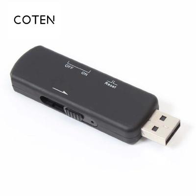 China USB 2.0 Flash Memory 192Kbps Voice Recorder Mini Digital Voice Activated USB VOX Voice Recorder CT-09 for sale