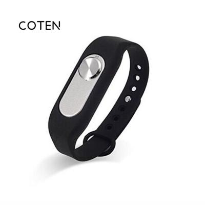 China Portable Audio Sound Voice Recorder 4GB 70 Hours Recording Handheld Wristband Digital Sports Wristband Digital Voice Recorder CT-09 for sale