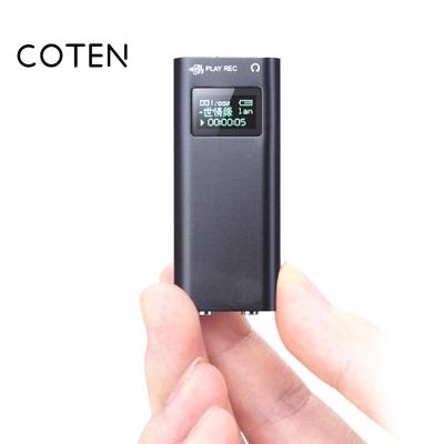 China Mini Digital Audio Recorder Professional Player MP3 Voice Recorder Small Dictaphone MP3 Player USB Voice Recorder Ct-25 for sale