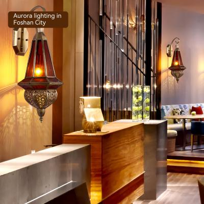 China Switch Control Hotel Copper Light Sconce Vintage Copper Wall Sconce for sale