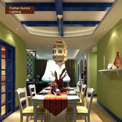 China Hotel Dining Room LED Decorative Lights in Arab Muslim Style Product Dimension D280mm H550mm Support Dimmer Yes for sale