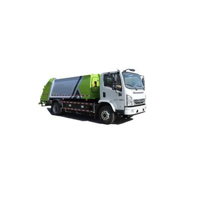 China 8.0 mÂ ³ Wholesale Cheap Sanitation Vehicle Pure Electric Road Sweeper Dump Squeeze Garbage Truck for sale