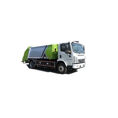 China 8.0 mÂ ³ First Class Road Sweeper Empty Pure Electric Hygiene Vehicle Waste Squeeze Garbage Truck for sale