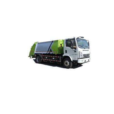 China 8.0 mÂ ³ Manufacturer Supply Rubbish Semi Pure Electric Garbage Removal Compactor Compression Garbage Truck for sale