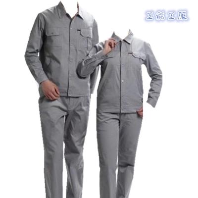 China Acid Resistant Long Sleeve Twill Anti-pilling Jacket And Pants Conti Working Suit For Chemical Plant for sale