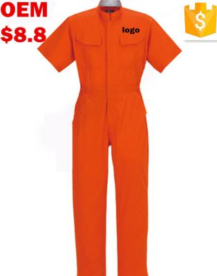 China Elastic Waist Prisoner Uniform And Jail Overalls With Custome Logo for sale